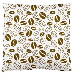 Coffee Beans Vector Large Cushion Case (one Side) by Mariart