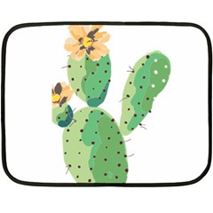 Cactaceae Thorns Spines Prickles Double Sided Fleece Blanket (mini)  by Mariart