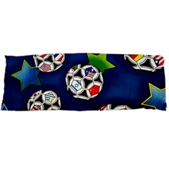 Textile Football Soccer Fabric Body Pillow Case Dakimakura (two Sides) by Pakrebo