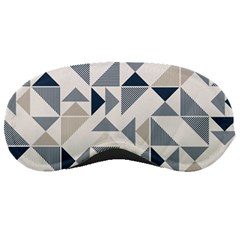 Geometric Triangle Modern Mosaic Sleeping Masks by Pakrebo