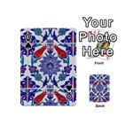 Art Artistic Ceramic Colorful Playing Cards 54 (Mini) Front - SpadeQ