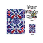 Art Artistic Ceramic Colorful Playing Cards 54 (Mini) Front - Diamond10