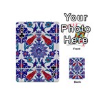 Art Artistic Ceramic Colorful Playing Cards 54 (Mini) Front - Club6