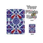 Art Artistic Ceramic Colorful Playing Cards 54 (Mini) Back