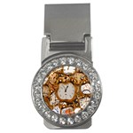 Time Clock Watches Money Clips (CZ)  Front