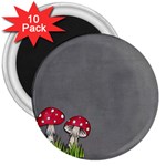 Mushroom Season 3  Magnets (10 pack)  Front