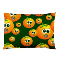 Seamless Orange Pattern Pillow Case by Mariart