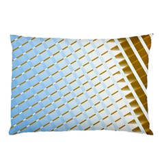 Diagonal Seamless Line Design Pillow Case (two Sides) by LoolyElzayat