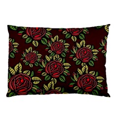 Roses Red Pillow Case by WensdaiAmbrose