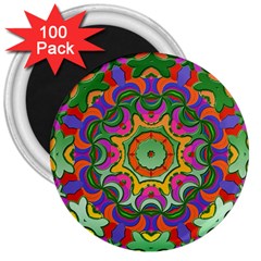 Background Image Structure 3  Magnets (100 Pack) by Pakrebo