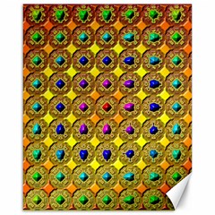 Background  Kaleidoscope Canvas 16  X 20  by Pakrebo