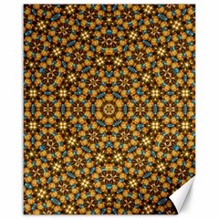 Tile Background Image Geometric Canvas 16  X 20  by Pakrebo