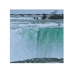 Niagara Falls Small Satin Scarf (square) by Riverwoman