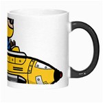 Cartoon Space Racer Galaxy Science Morph Mugs Right