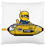 Cartoon Space Racer Galaxy Science Standard Flano Cushion Case (Two Sides) Front