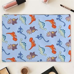 Dinosaurs - Baby Blue Cosmetic Bag (xxl) by WensdaiAmbrose