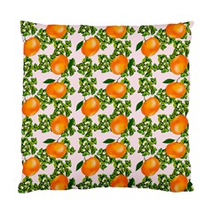 Citrus Tropical Orange Pink Standard Cushion Case (two Sides) by snowwhitegirl