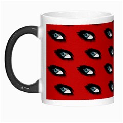 Eyes Red Morph Mugs by snowwhitegirl