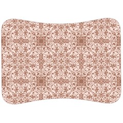 Ornamental Brown Velour Seat Head Rest Cushion by snowwhitegirl