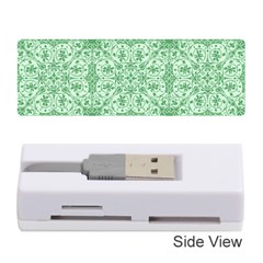 Ornamental Green Memory Card Reader (stick) by snowwhitegirl