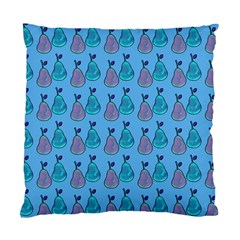 Pears Aqua Standard Cushion Case (two Sides) by snowwhitegirl