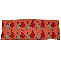 Pears Red Body Pillow Case (dakimakura) by snowwhitegirl