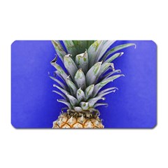 Pineapple Blue Magnet (rectangular) by snowwhitegirl