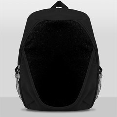 Black Glitter Backpack Bag by snowwhitegirl