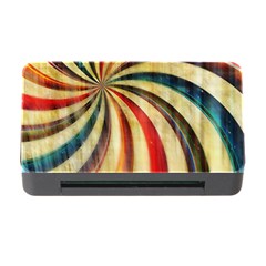 Abstract Rainbow Swirl Memory Card Reader With Cf by snowwhitegirl