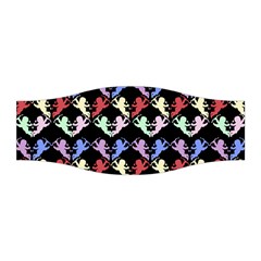 Colorful Cherubs Black Stretchable Headband by snowwhitegirl