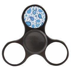 Retro Paisley Blue Finger Spinner by snowwhitegirl