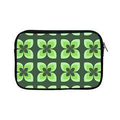 Retro Flower Green Apple Ipad Mini Zipper Cases by snowwhitegirl