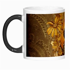 Awesome Steampunk Easter Egg With Flowers, Clocks And Gears Morph Mugs by FantasyWorld7