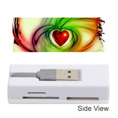 Heart Love Luck Abstract Memory Card Reader (stick) by Pakrebo