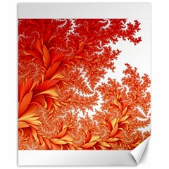 Flora Flowers Background Leaf Canvas 16  X 20  by Pakrebo