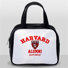 Harvard Alumni Just Kidding Classic Handbag (one Side) by Sudhe