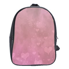 Lovely Hearts School Bag (xl) by lucia