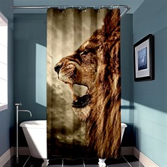 Roaring Lion Shower Curtain 36  X 72  (stall)  by Sudhe