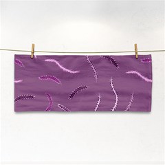 Plumelet Pen Ethnic Elegant Hippie Hand Towel by Sudhe