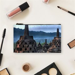 Borobudur Temple  Morning Serenade Cosmetic Bag (small) by Sudhe