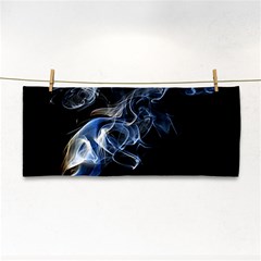 Smoke Flame Dynamic Wave Motion Hand Towel by Sudhe