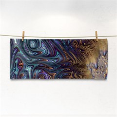 Fractal Art Artwork Globular Hand Towel by Sudhe