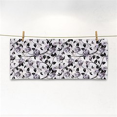 Floral Pattern Background Hand Towel by Sudhe