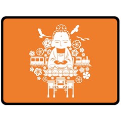 Taiwan Changhua Wikiproject Double Sided Fleece Blanket (large)  by Sudhe