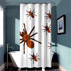 Nature Insect Natural Wildlife Shower Curtain 36  X 72  (stall)  by Sudhe