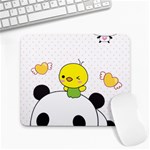 Giant Panda Red Panda Cartoon Drawing Large Mousepads Front