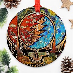 Grateful Dead Rock Band Ornament (round) by Sudhe