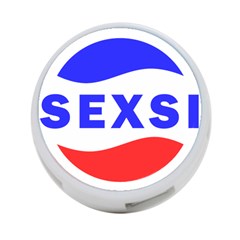 Sexsi Sexy Logo 4-port Usb Hub (one Side) by Sudhe