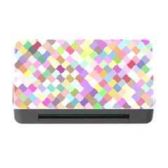 Mosaic Colorful Pattern Geometric Memory Card Reader With Cf by Mariart