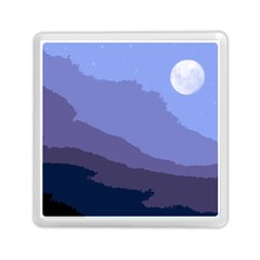 Nature Night Memory Card Reader (square) by LoolyElzayat